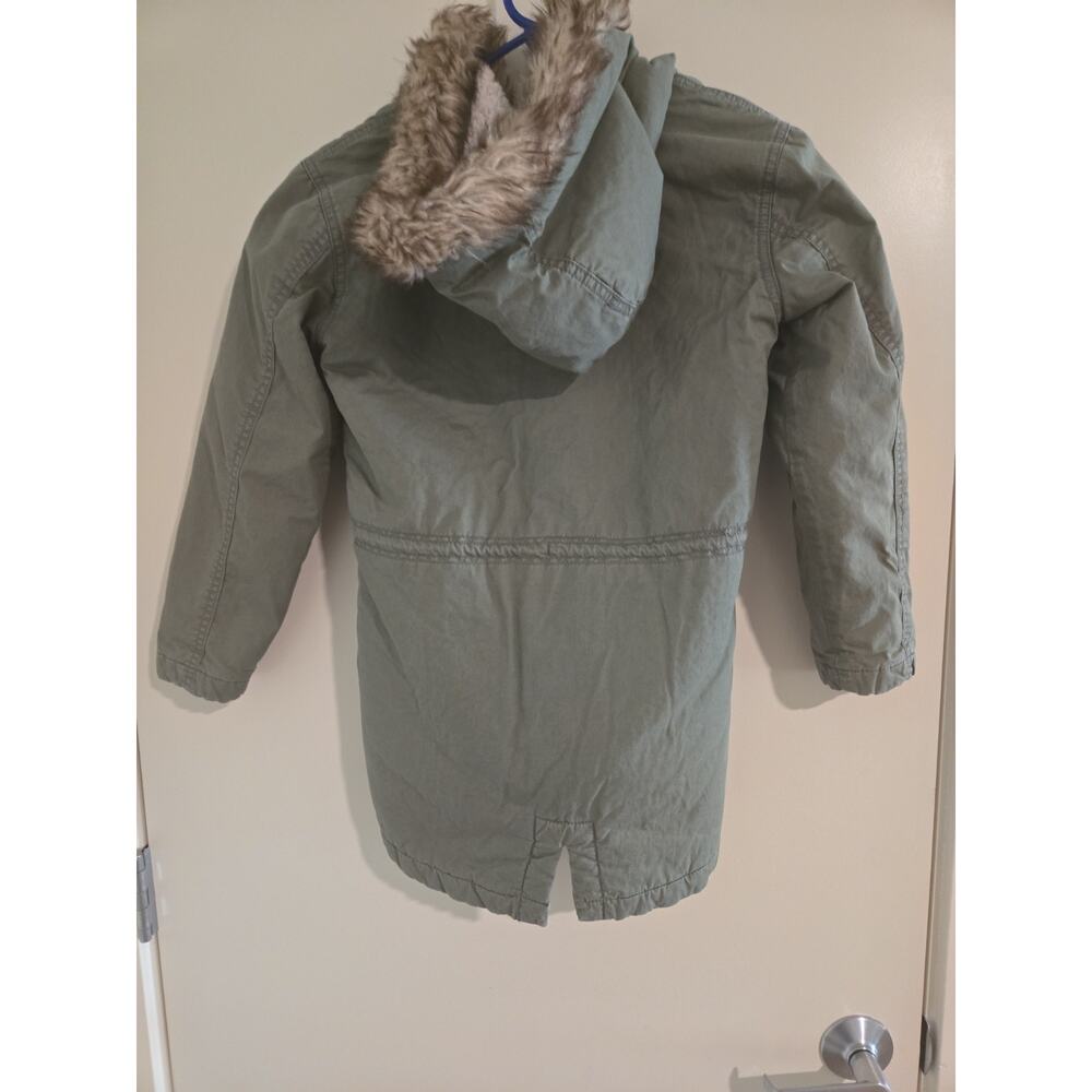 Oshkosh Girl Jacket Green Size 10 Long Sleeves Full Zip - Picture 2 of 13